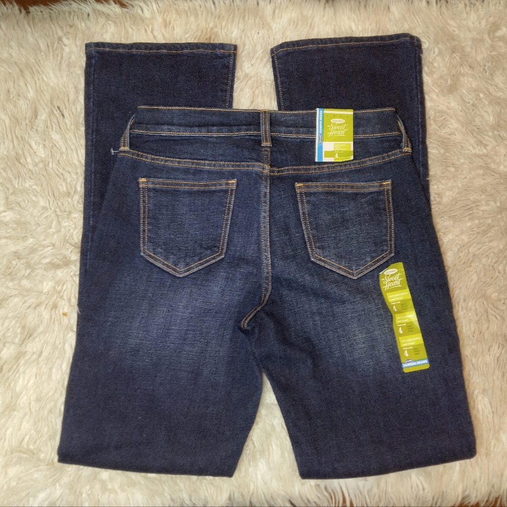 Old Navy The Sweetheart Denim Jeans Size 4 - Picture 4 of 10